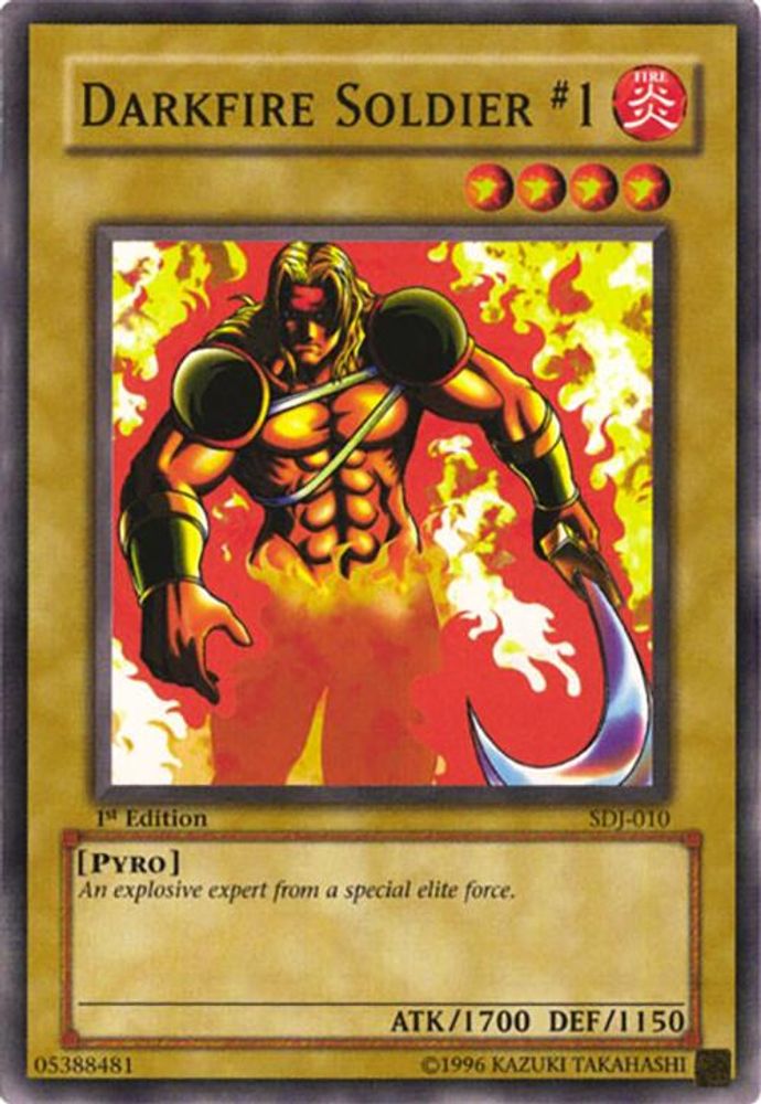 Darkfire Soldier #1 (SDJ-010) - Common
