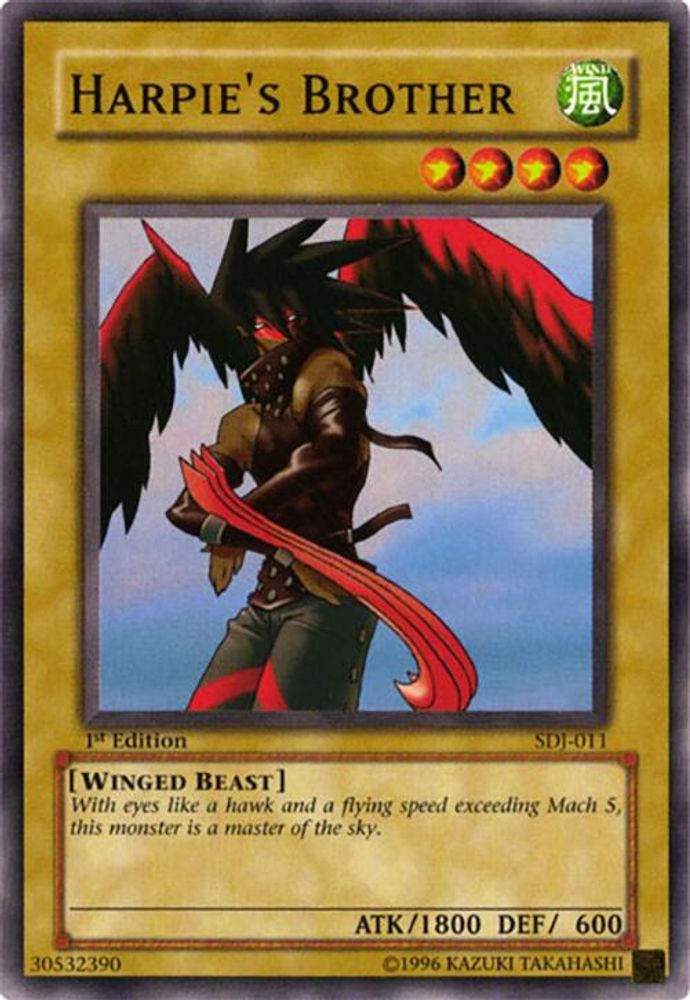 Harpie's Brother (SDJ-011) - Common