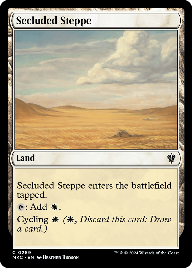 Steppe isolée [Meurtres au commandant du manoir Karlov] 