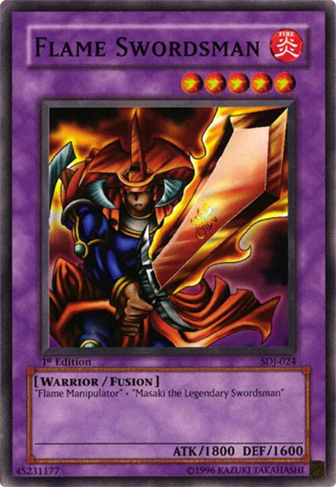 Flame Swordsman (SDJ-024) - Common