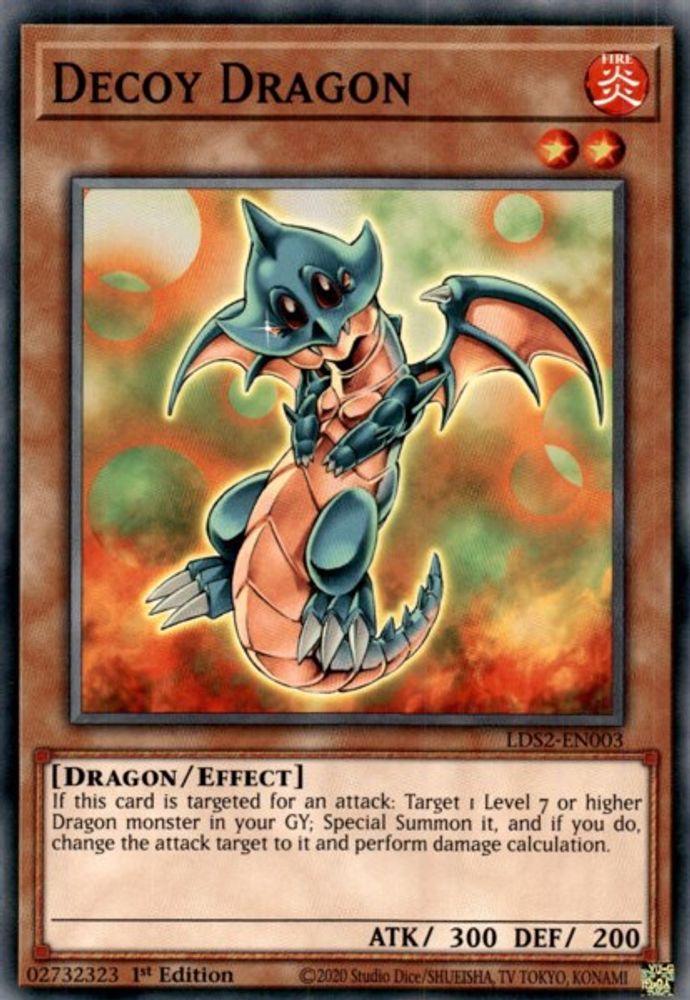 Dragon leurre [LDS2-EN003] commun 