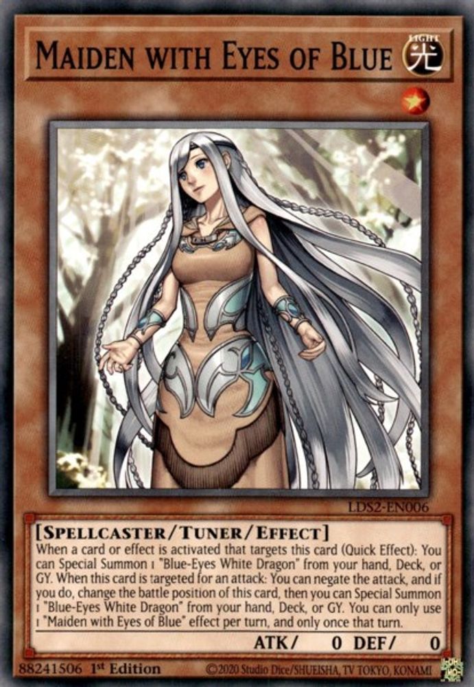 Maiden with Eyes of Blue (LDS2-EN006) - Common