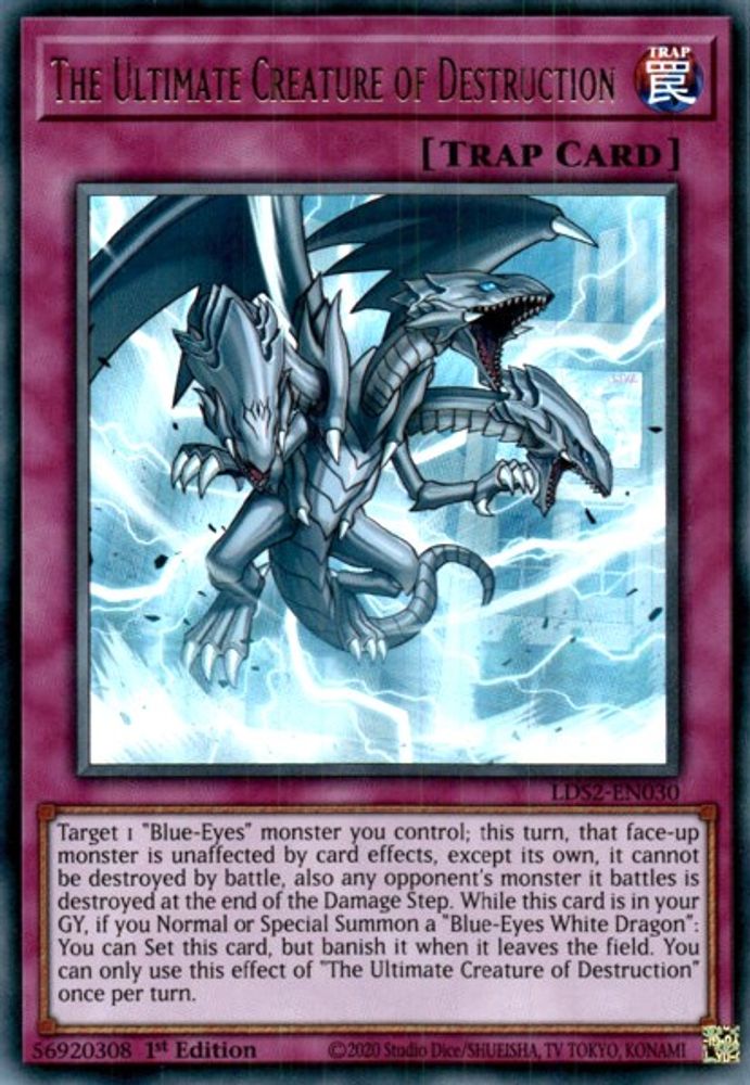 The Ultimate Creature of Destruction (LDS2-EN030) - Ultra Rare