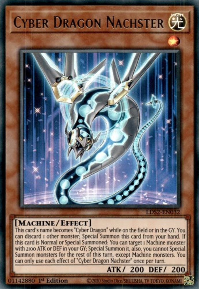 Cyber ​​Dragon Nachster [LDS2-EN032] Ultra Rare 
