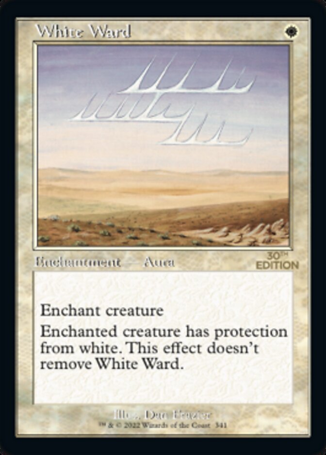 White Ward (Rétro) [Édition 30e anniversaire] 