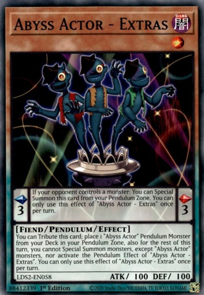 Abyss Actor - Extras (LDS2-EN058) - Common