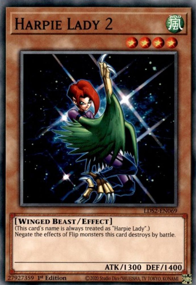 Harpie Lady 2 [LDS2-EN069] Commune 
