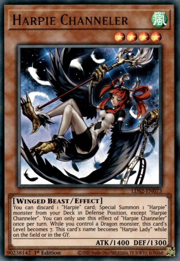 Canalisateur Harpie [LDS2-EN073] Ultra Rare 