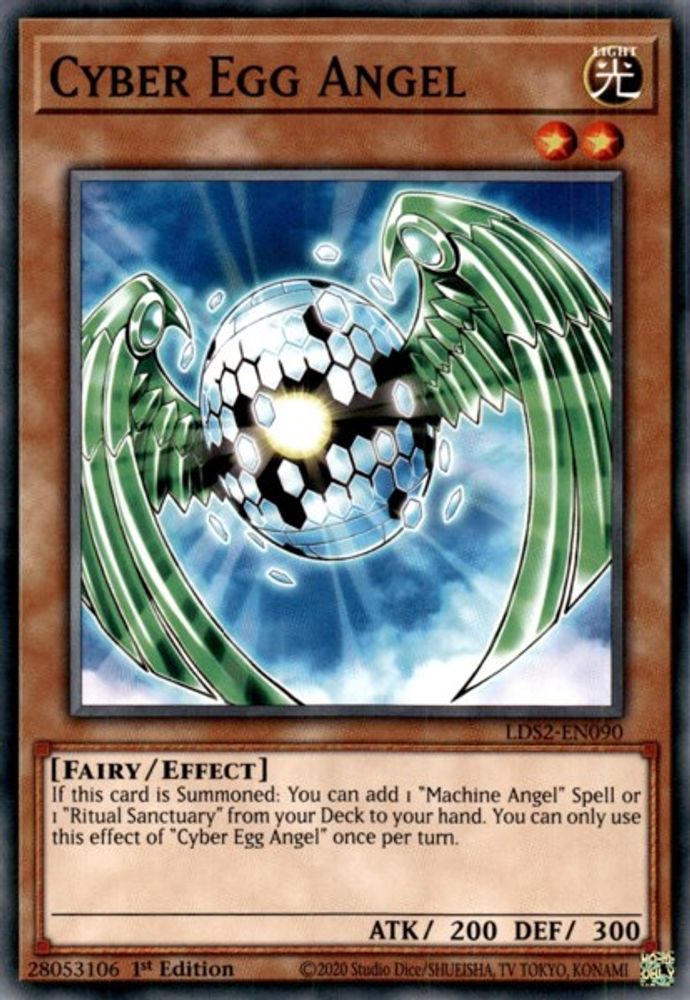 Cyber Egg Angel (LDS2-EN090) - Common