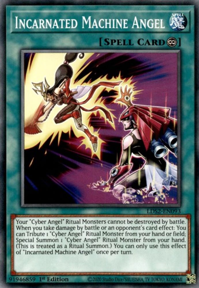 Incarnated Machine Angel (LDS2-EN093) - Common