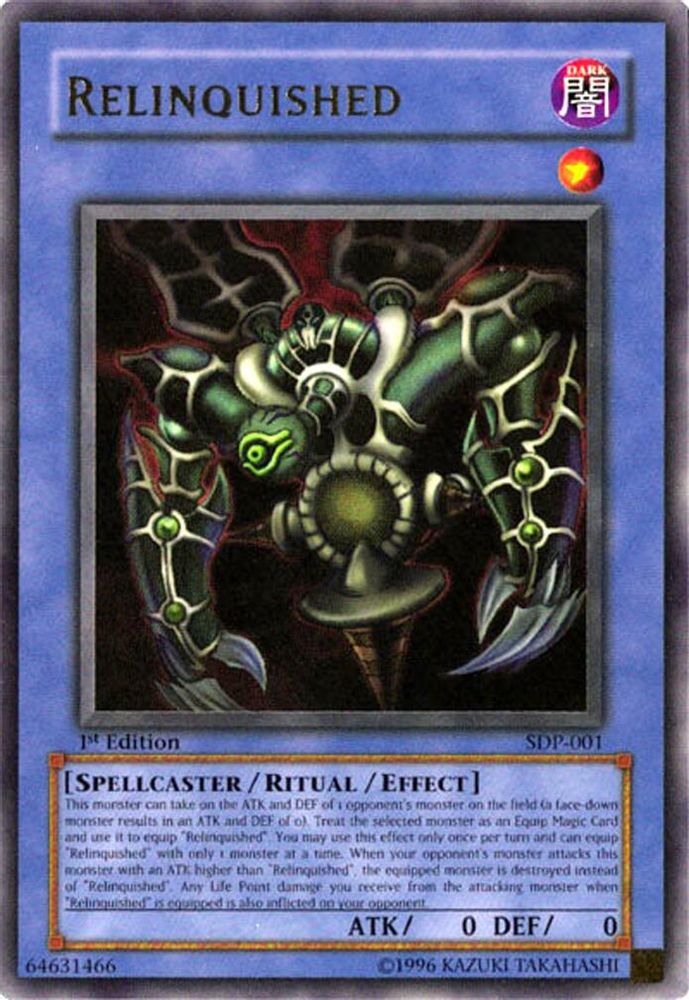 Relinquished (SDP-001) - Ultra Rare