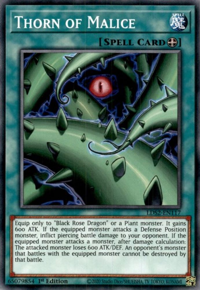 Thorn of Malice (LDS2-EN117) - Common
