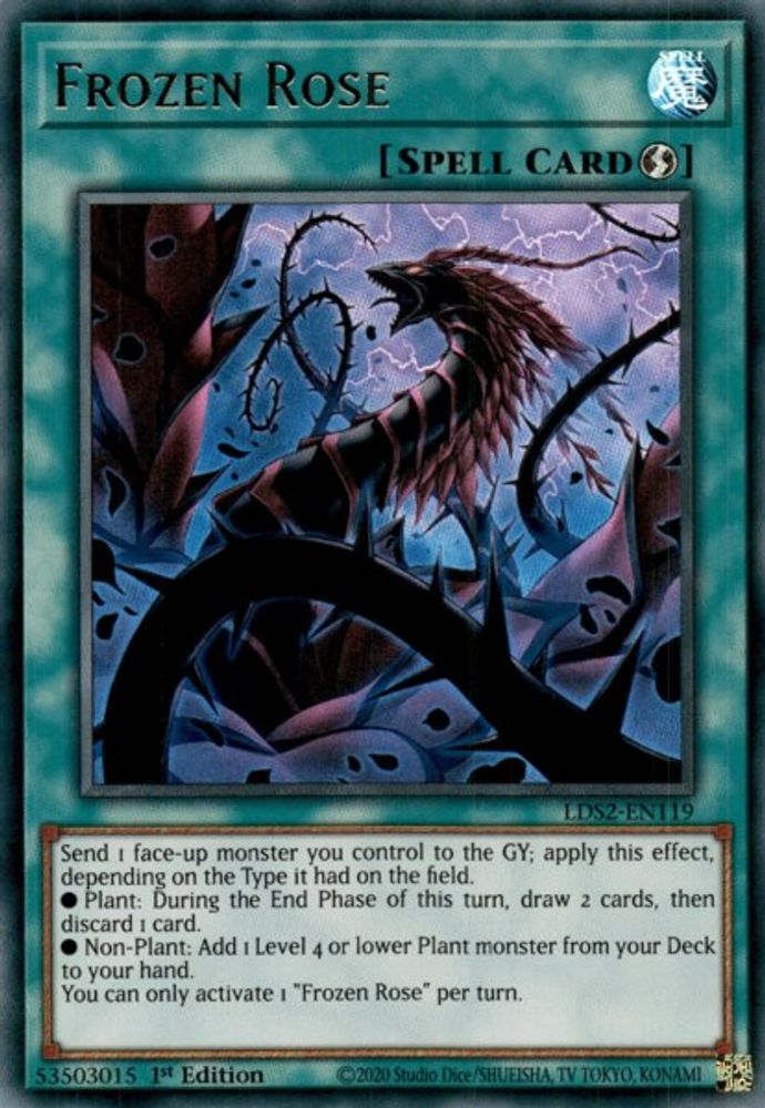 Frozen Rose (LDS2-EN119) - Ultra Rare