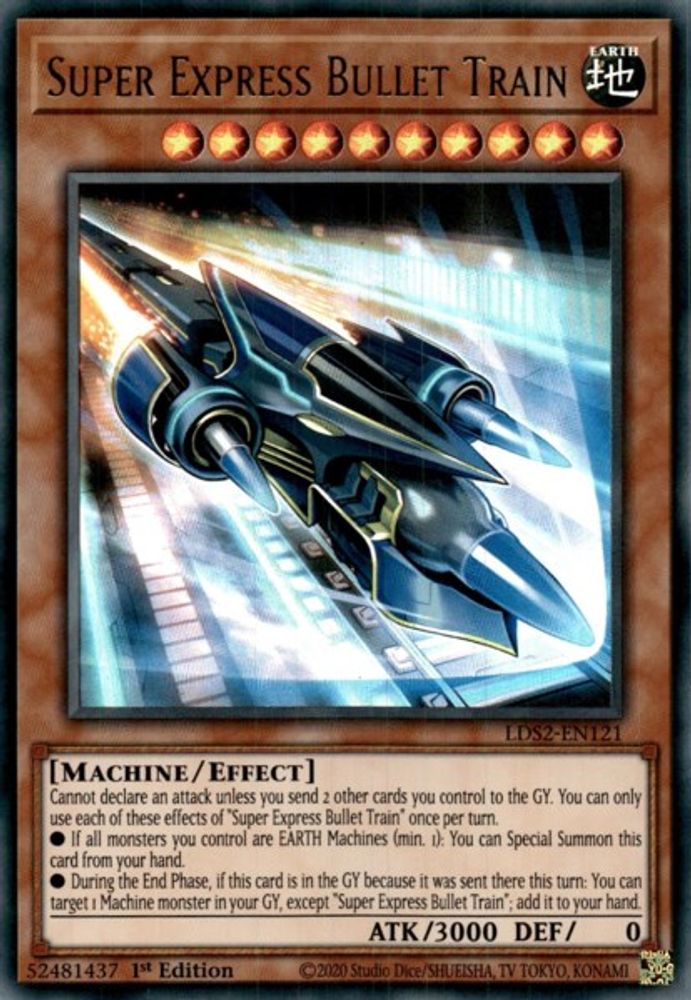 Super Express Bullet Train (LDS2-EN121) - Ultra Rare