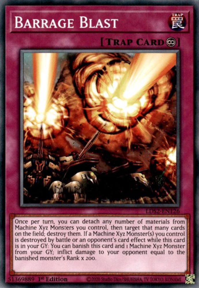 Barrage Blast (LDS2-EN126) - Common