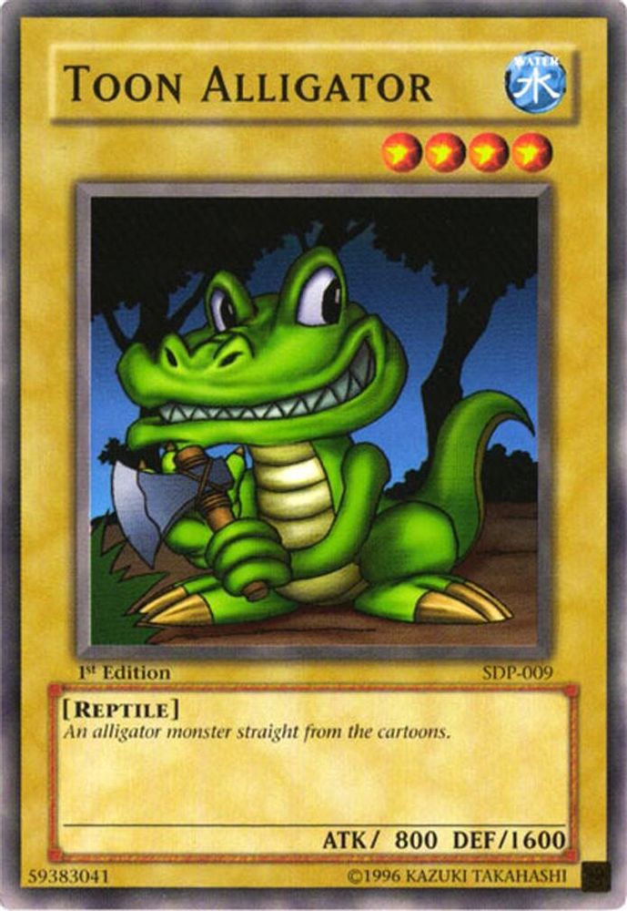 Toon Alligator (SDP-009) - Common