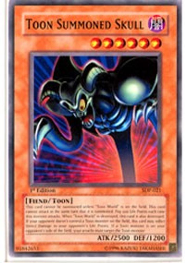 Toon Summoned Skull (SDP-021) - Common