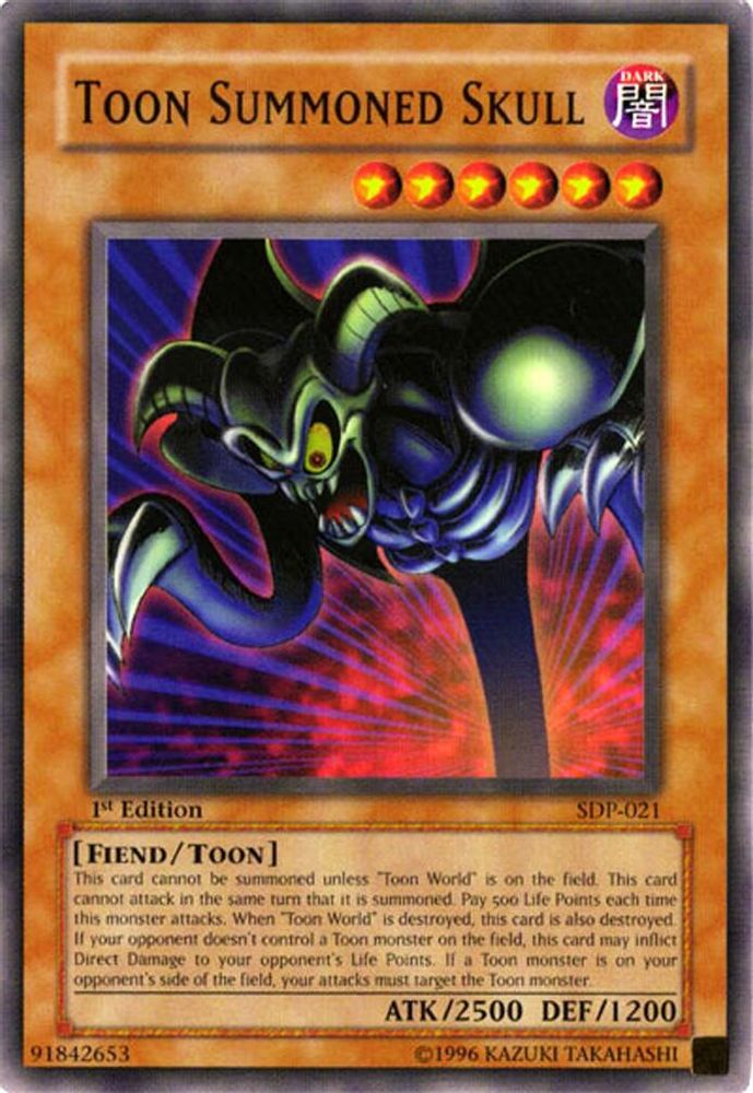 Toon Summoned Skull (SDP-021) - Common