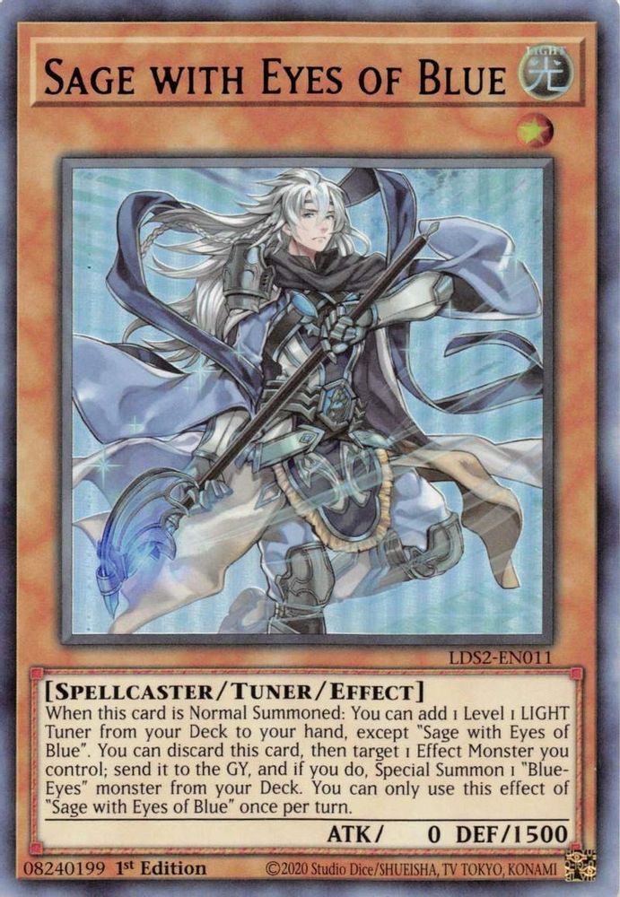 Sauge aux yeux bleus (violet) [LDS2-EN011] Ultra Rare 
