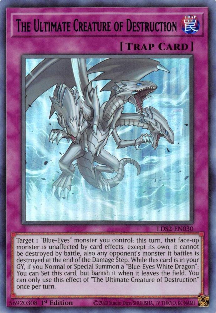 The Ultimate Creature of Destruction (Purple) (LDS2-EN030) - Ultra Rare