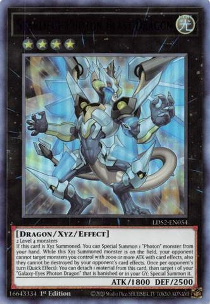 Starliege Photon Blast Dragon (Purple) (LDS2-EN054) - Ultra Rare