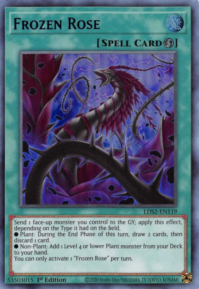 Rose gelée (bleu) [LDS2-EN119] Ultra rare 
