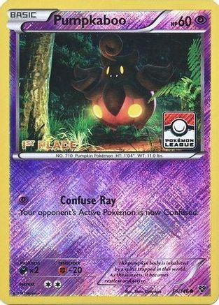 Pumpkaboo - 56/146 (Pokemon League) [1st Place]/146  - Reverse Holofoil - Promo