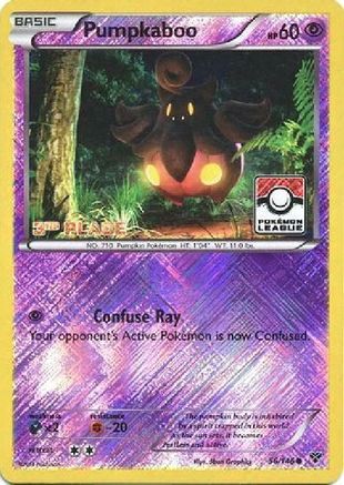 Pumpkaboo - 56/146 (Pokemon League) [3rd Place]/146  - Reverse Holofoil - Promo