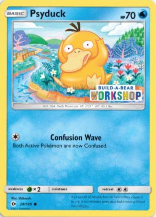 Psyduck (Build-A-Bear Workshop Exclusive) 028/149  - Promo