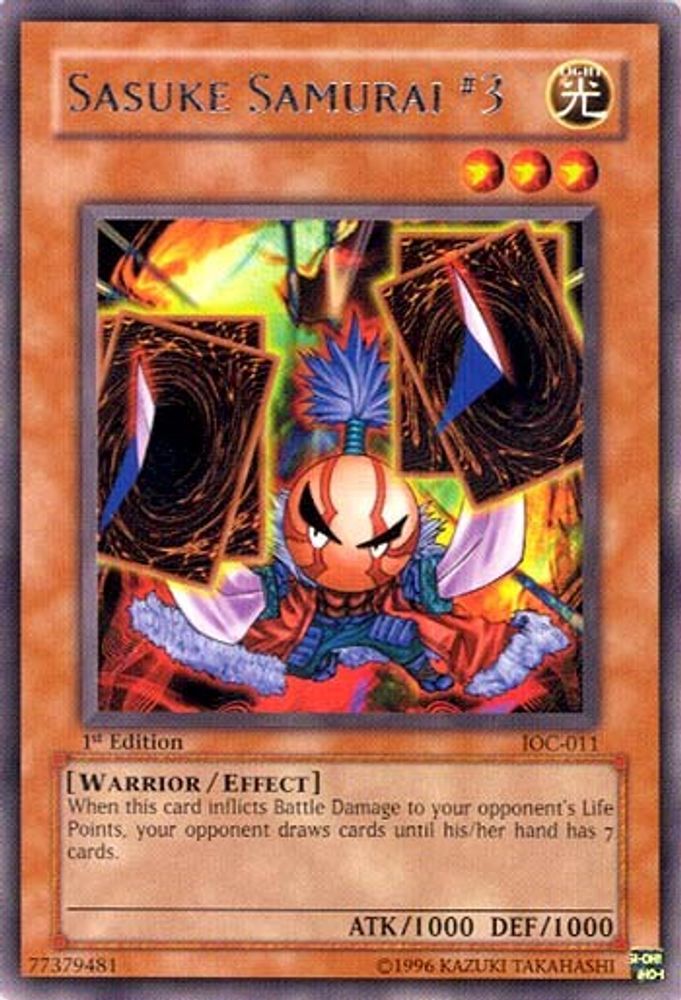 Sasuke Samurai #3 (IOC-011) - Rare