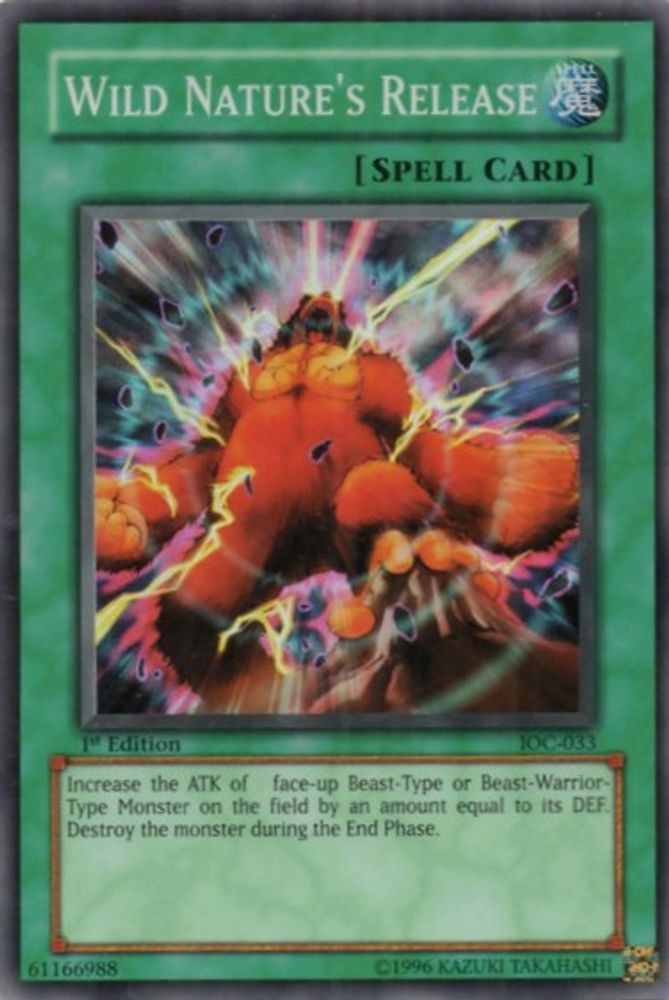 Sortie de Wild Nature [IOC-033] Super Rare 