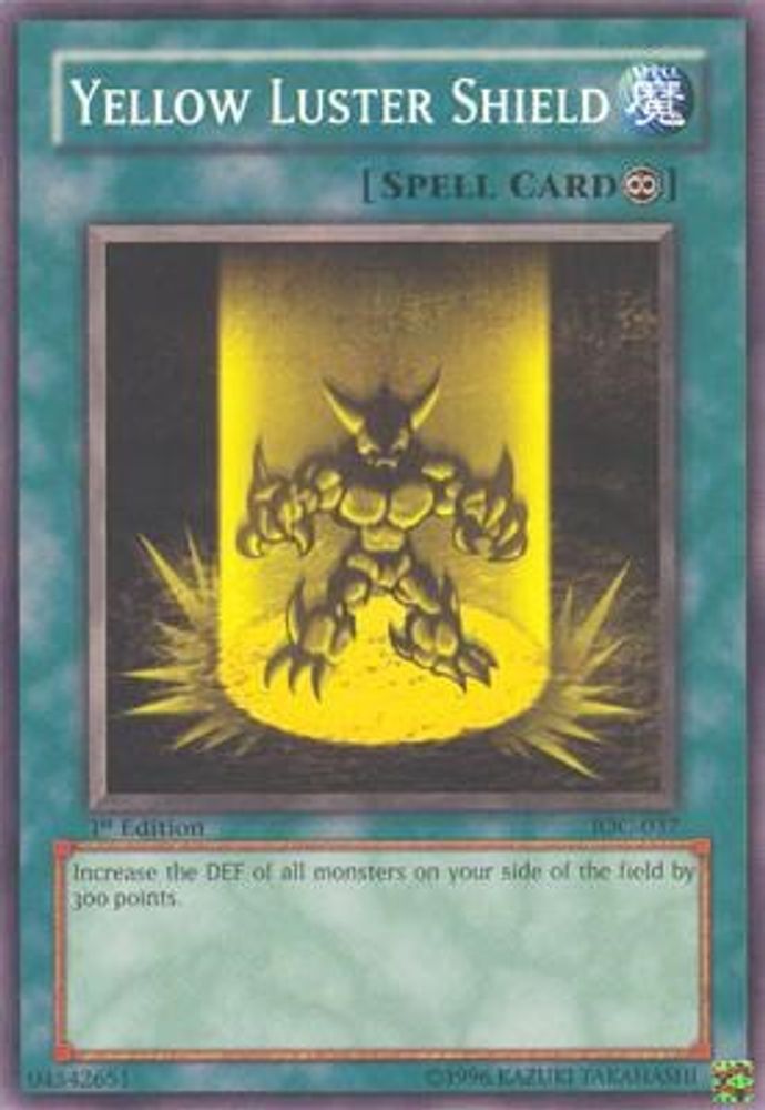 Yellow Luster Shield (IOC-037) - Common