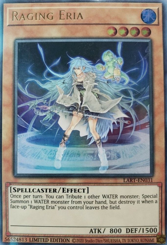 Raging Eria (LART-EN031) - Ultra Rare