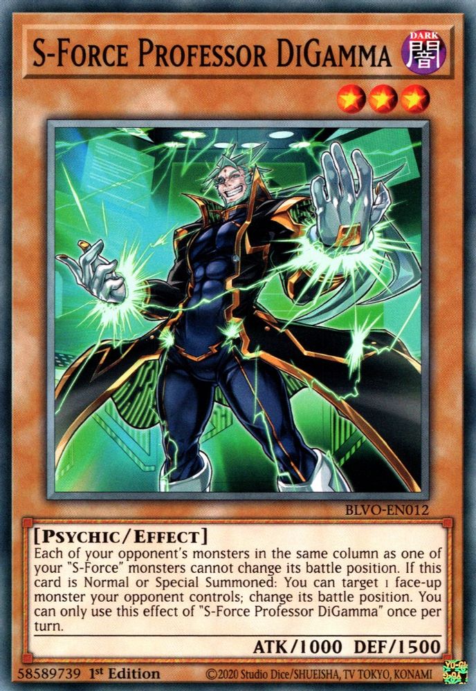 S-Force Professor DiGamma (BLVO-EN012) - Common
