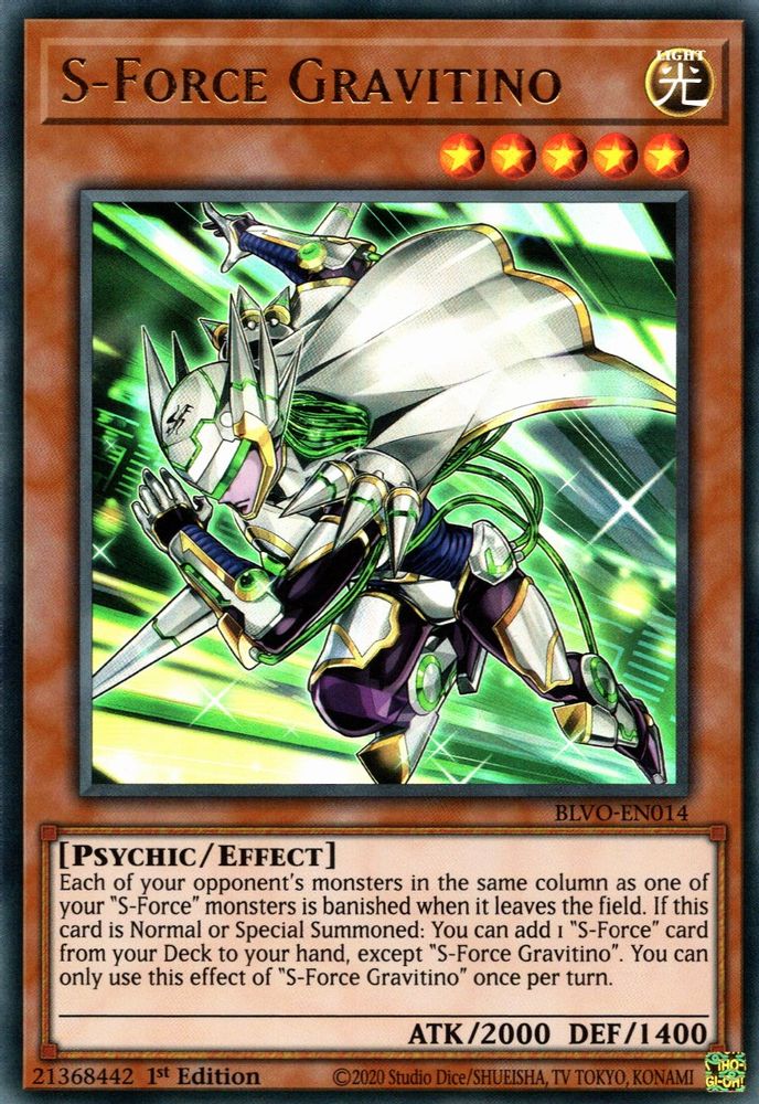 S-Force Gravitino (BLVO-EN014) - Ultra Rare