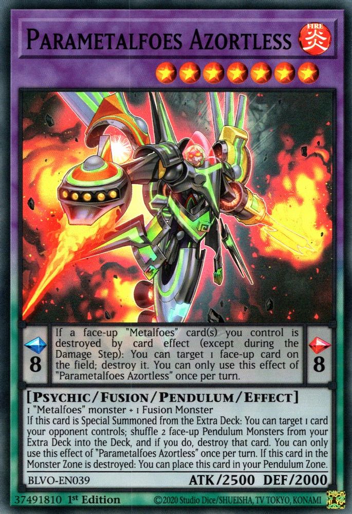 Parametalfoes Azortless (BLVO-EN039) - Super Rare