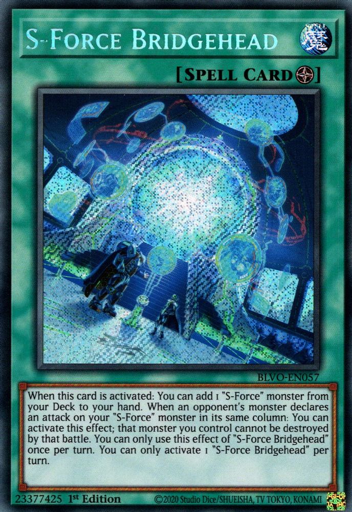 S-Force Bridgehead (BLVO-EN057) - Secret Rare