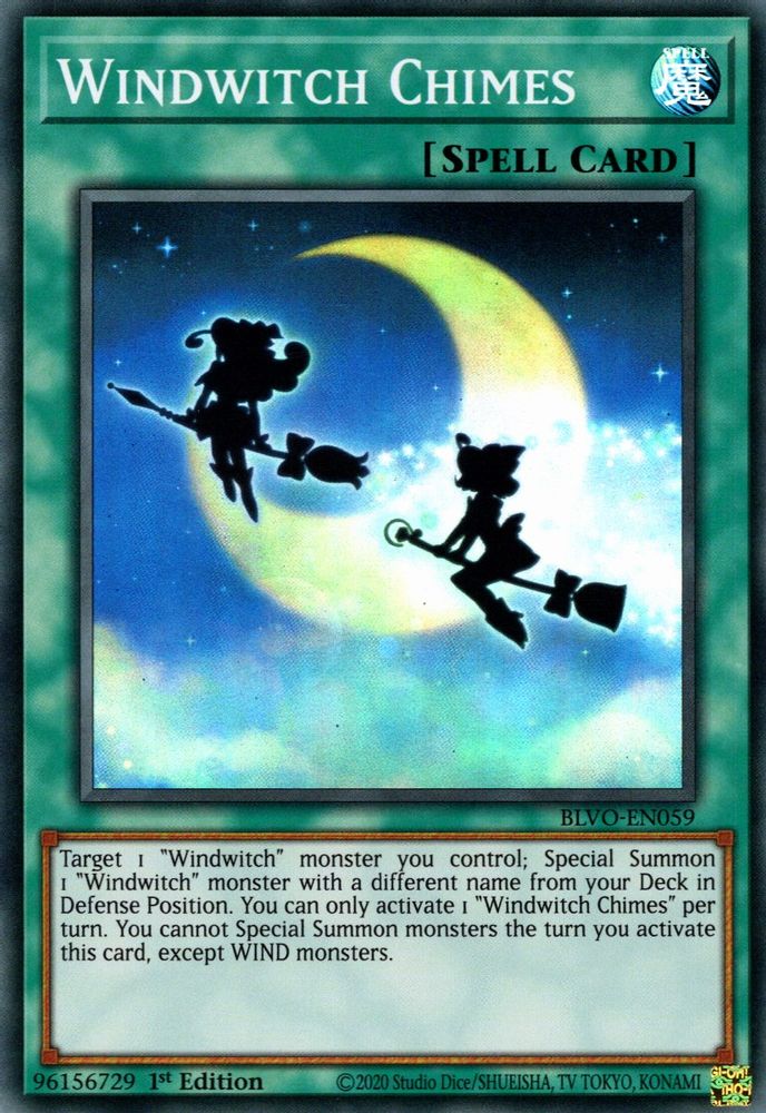 Windwitch Chimes (BLVO-EN059) - Super Rare