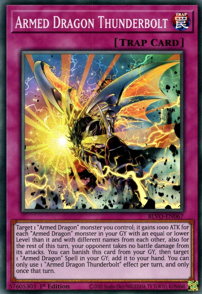 Armed Dragon Thunderbolt (BLVO-EN067) - Super Rare