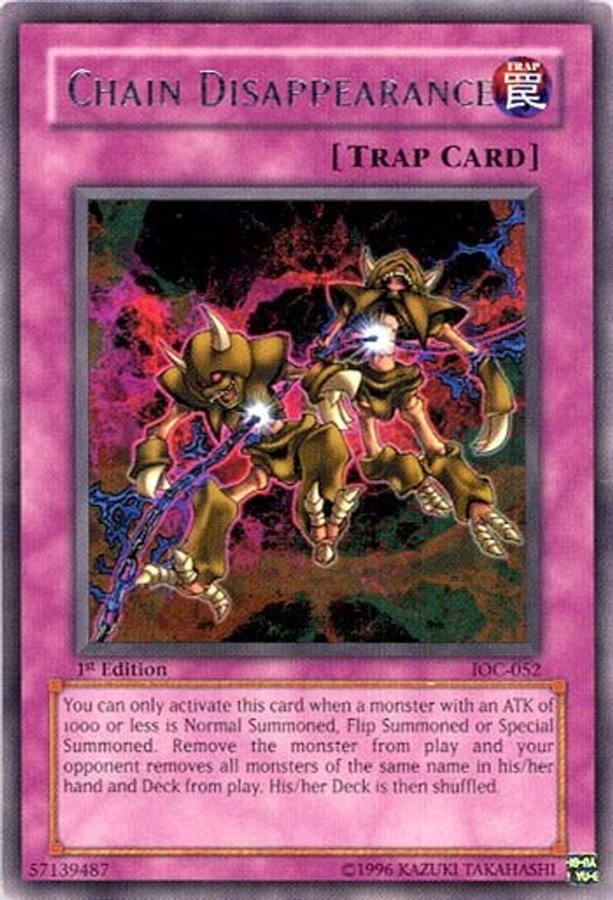 Disparition en chaîne [IOC-052] Rare 