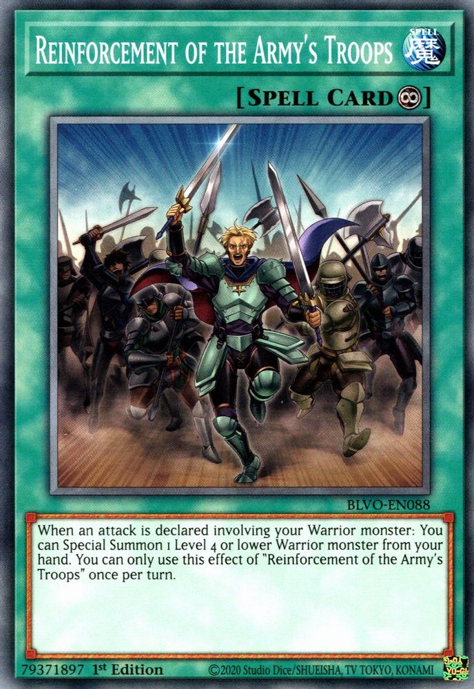 Reinforcement of the Army's Troops (BLVO-EN088) - Common