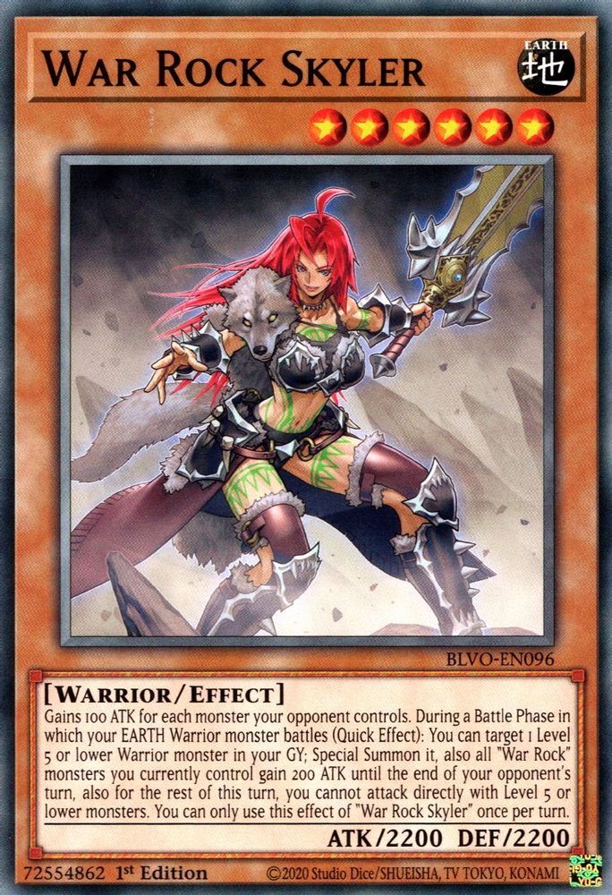 War Rock Skyler (BLVO-EN096) - Common