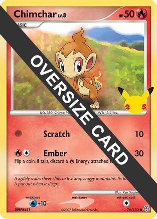 Chimchar 076  - Promo