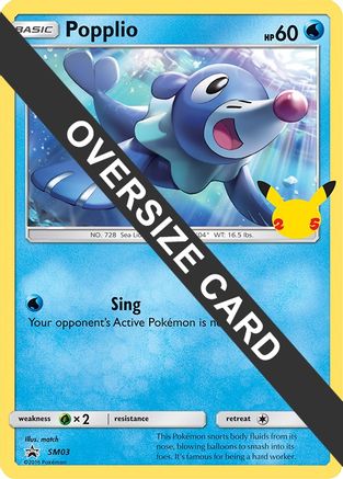 Popplio (SM03) [Premier Pack Partenaire] 