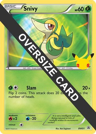 Snivy BW01  - Promo