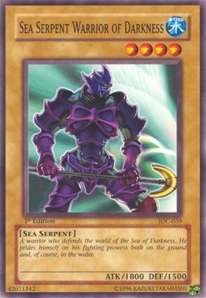 Sea Serpent Warrior of Darkness (IOC-059) - Common