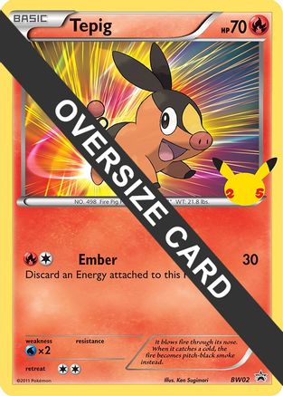 Tepig BW02  - Promo