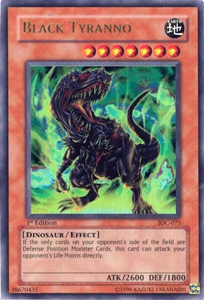 Tyranno noir [IOC-075] Ultra rare 