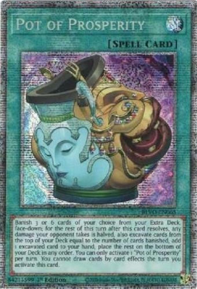 Pot of Prosperity (Starlight Rare) (BLVO-EN065) - Starlight Rare