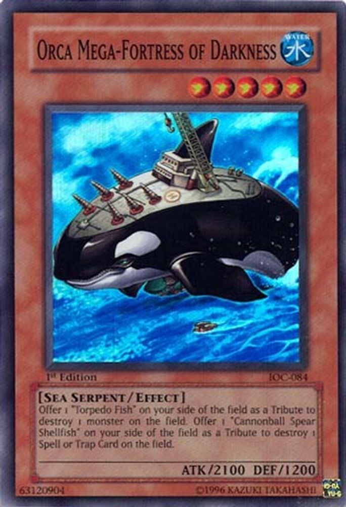 Orca Méga-Forteresse des Ténèbres [IOC-084] Super Rare 